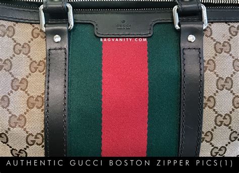 fake gucci boston|how to authenticate vintage Gucci.